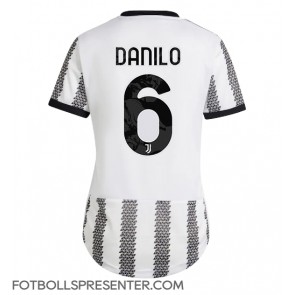 Juventus Danilo #6 Hemma Matchtröja Dam 2022-23 Kortärmad